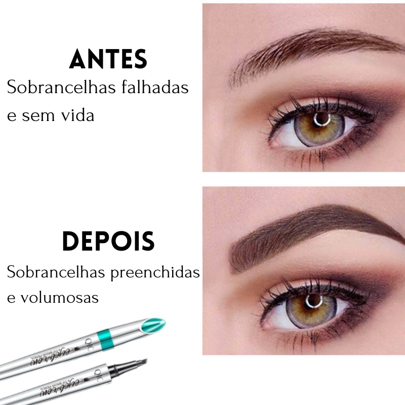 Caneta Delineadora Perfect Brows - Sobrancelhas Volumosas e Preenchidas