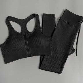 fitness, academia de fitness, conjunto fitness, roupa fitness, conjunto fitness inverno, conjunto fitness verão, fitness verão, macacão fitness, Macacão preto fitness, conjunto Yoga, roupa de treino, conjunto academia, academia macacão, conjunto canelado